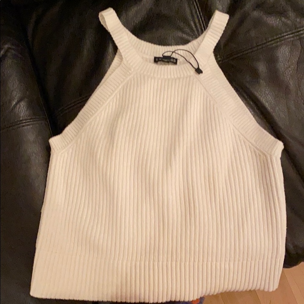 Ripped white tank